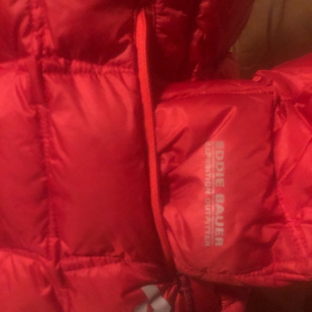 Eddie Bauer goose down jacket